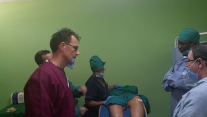 Preparazione del paziente per Infiltrazioni al ginocchio