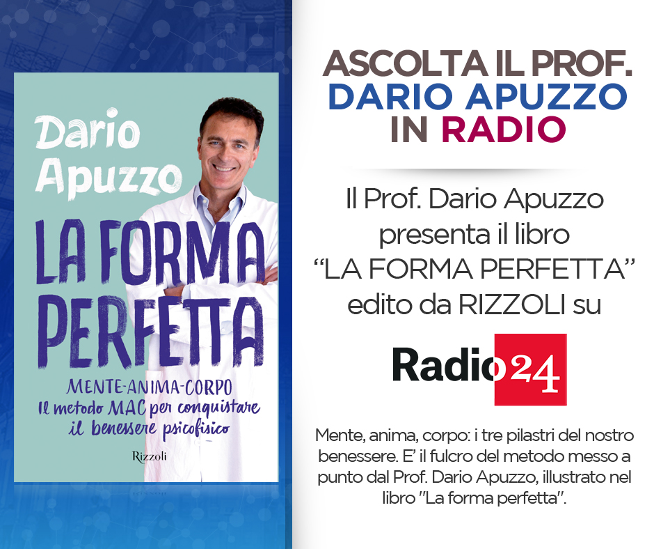 Prof Dario Apuzzo la forma perfetta radio24 ilsole24ore 2019