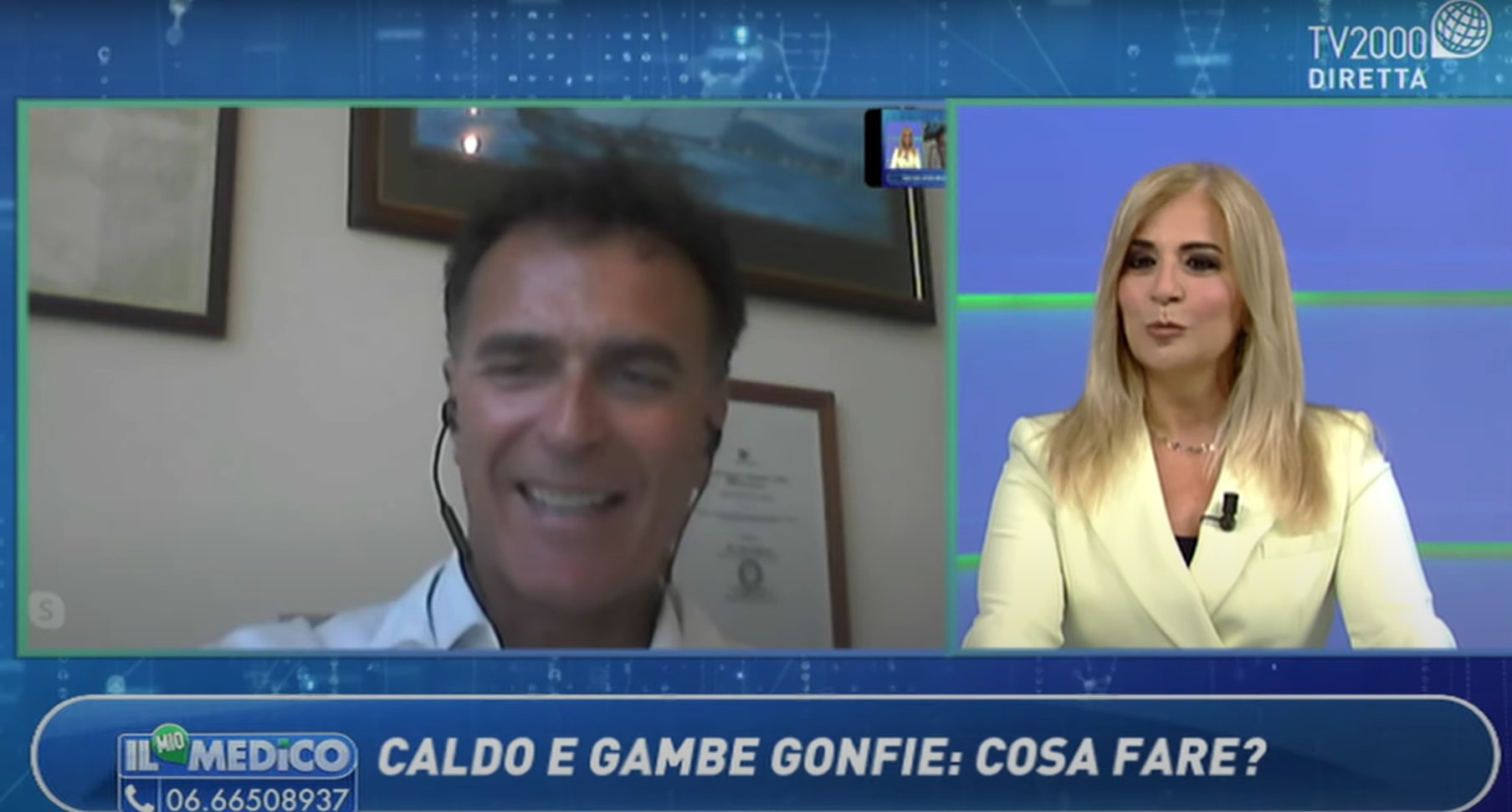 A Il Mio Medico Dario Apuzzo: Caldo e gambe gonfie, cosa fare?