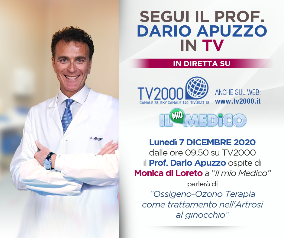 Segui il Prof Apuzzo il 07.12.2020 su TV2000 a Il Mio Medico