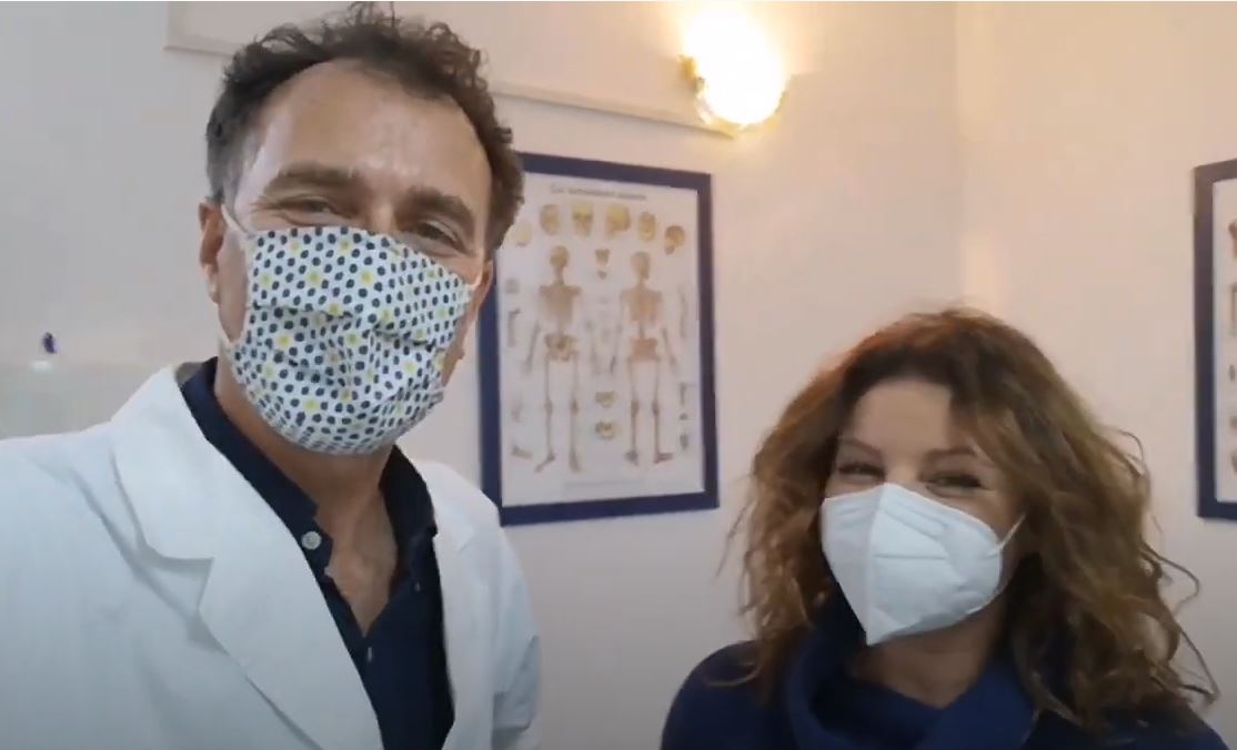 Paziente in cura dal Prof. Dario Apuzzo per cervicobrachialgia