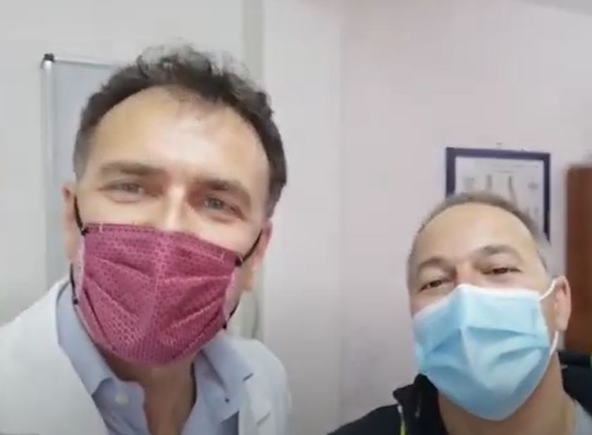 Paziente con artrosi del primo raggio del piede curato con ossigeno ozono terapia