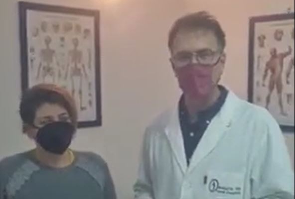 Paziente allibita per il risultato immediato dell’Ossigeno-Ozono Terapia