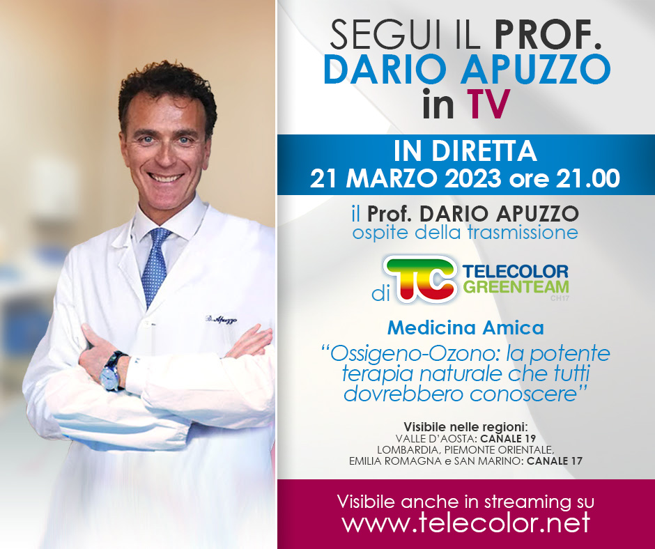 Segui il Prof Dario Apuzzo in TV il 21 marzo 2023 ore 21.00