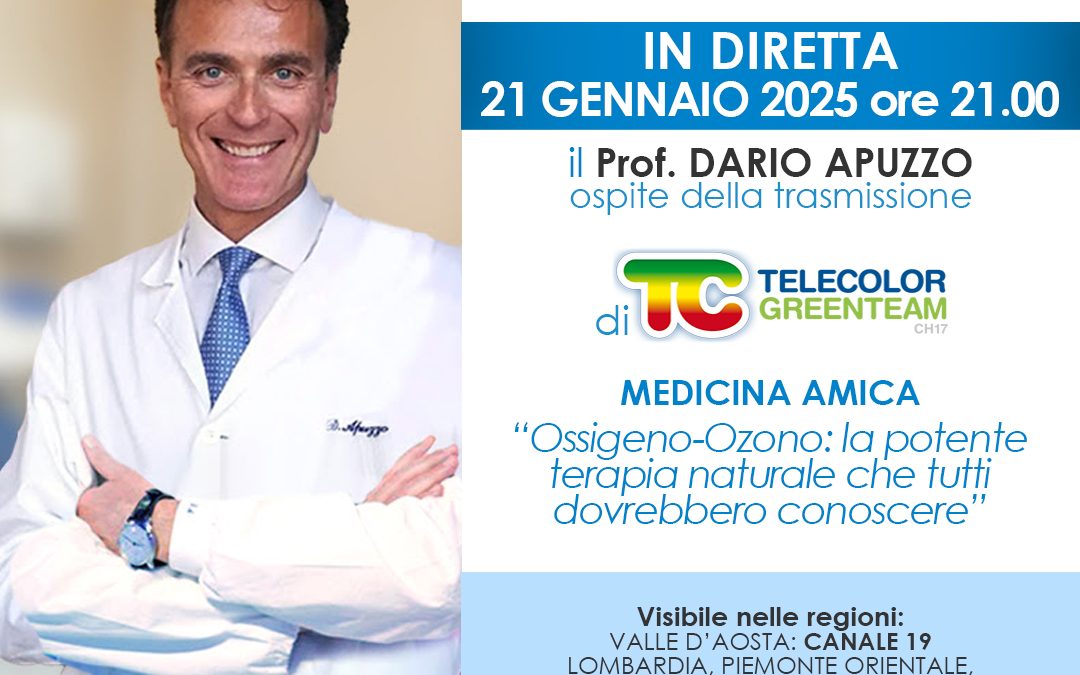 Segui il prof Dario Apuzzo in TV 21 gennaio 2025