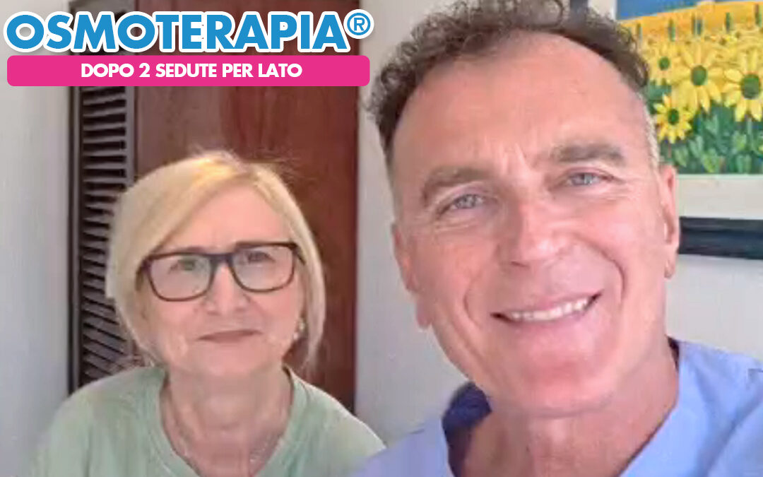Dopo 2 sedute per lato di Osmoterapia®️