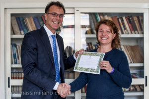 Prof. Apuzzo e dott.ssa Siligardi